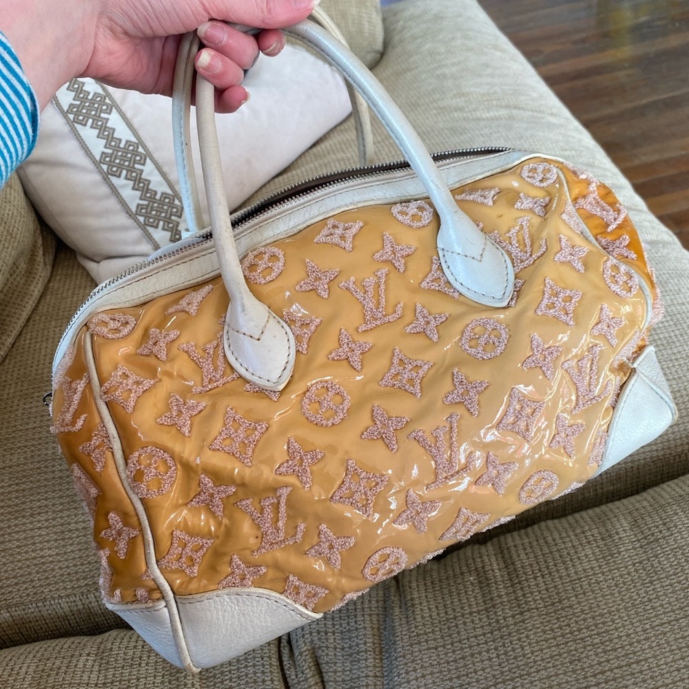 Louis Vuitton limited edition 2012 speedy bouclettes bag